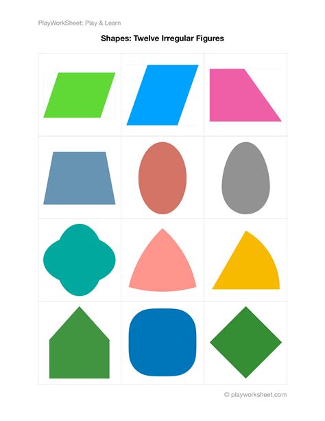 Irregular Shapes .